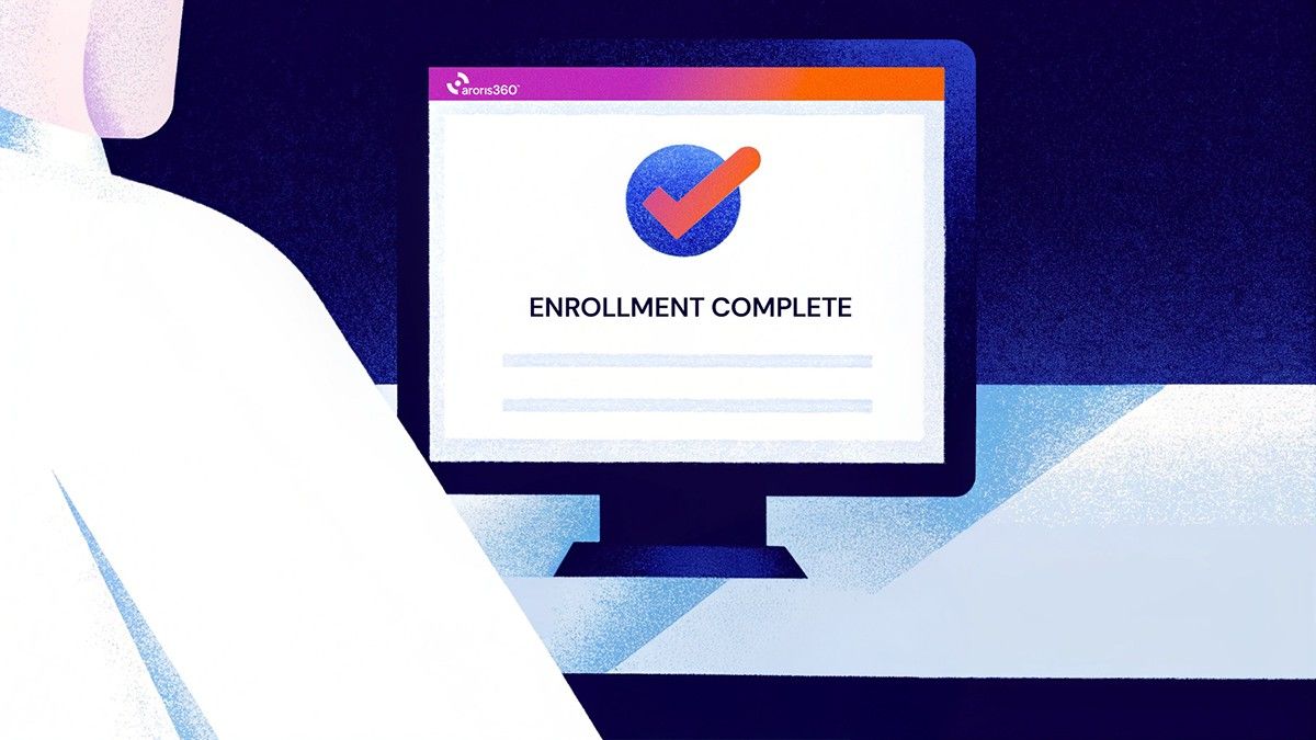 Automated enrollment with Aroris360.